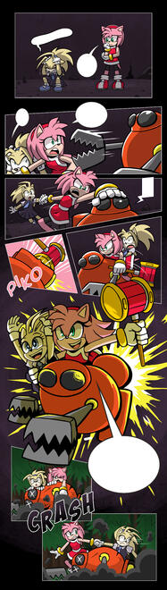 Page commission for ProxyArts&#39;s fancomic