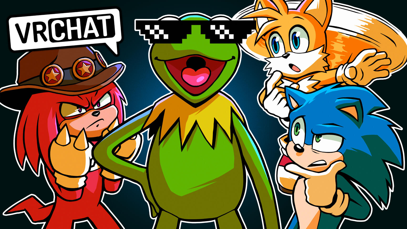 Thumbnail commission for MovieSonicYT