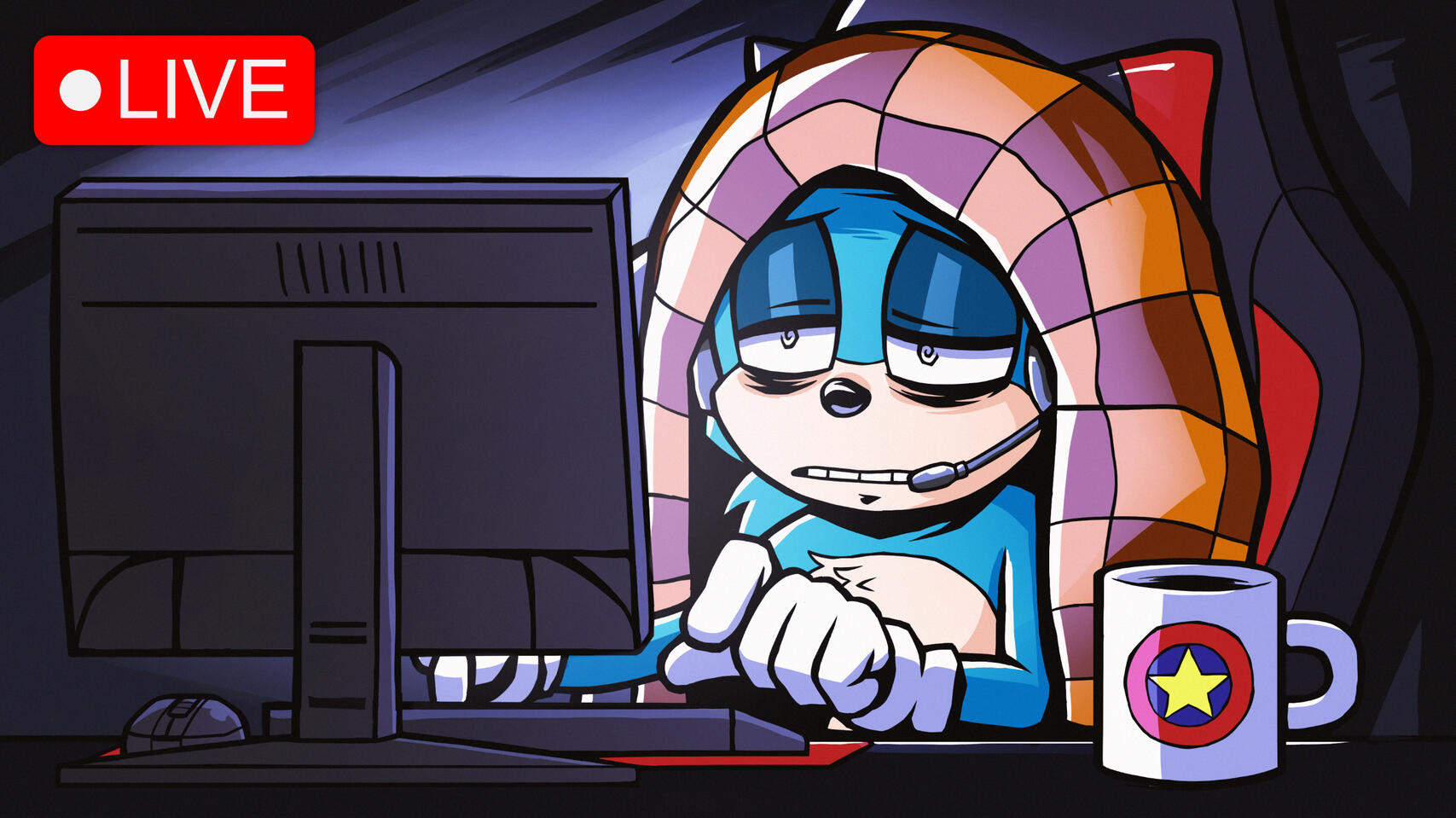 Thumbnail commission for MovieSonicYT